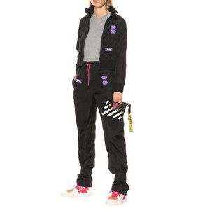 NEW Off-white X Mytheresa Black Cargo Track Pants